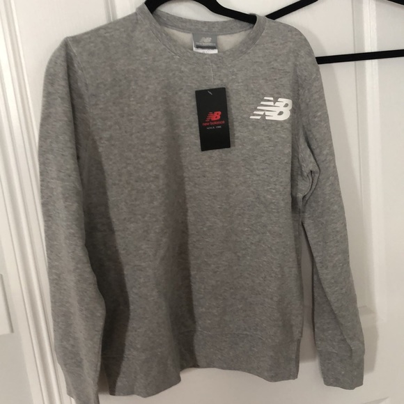 New Balance Tops - new balance new with tag women’s cozy light grey sweatshirt